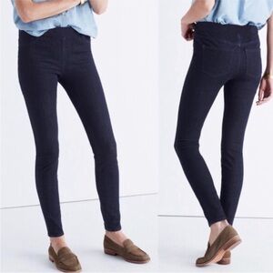 Madewell Anywhere Dark Blue Skinny Jeans Sz 31